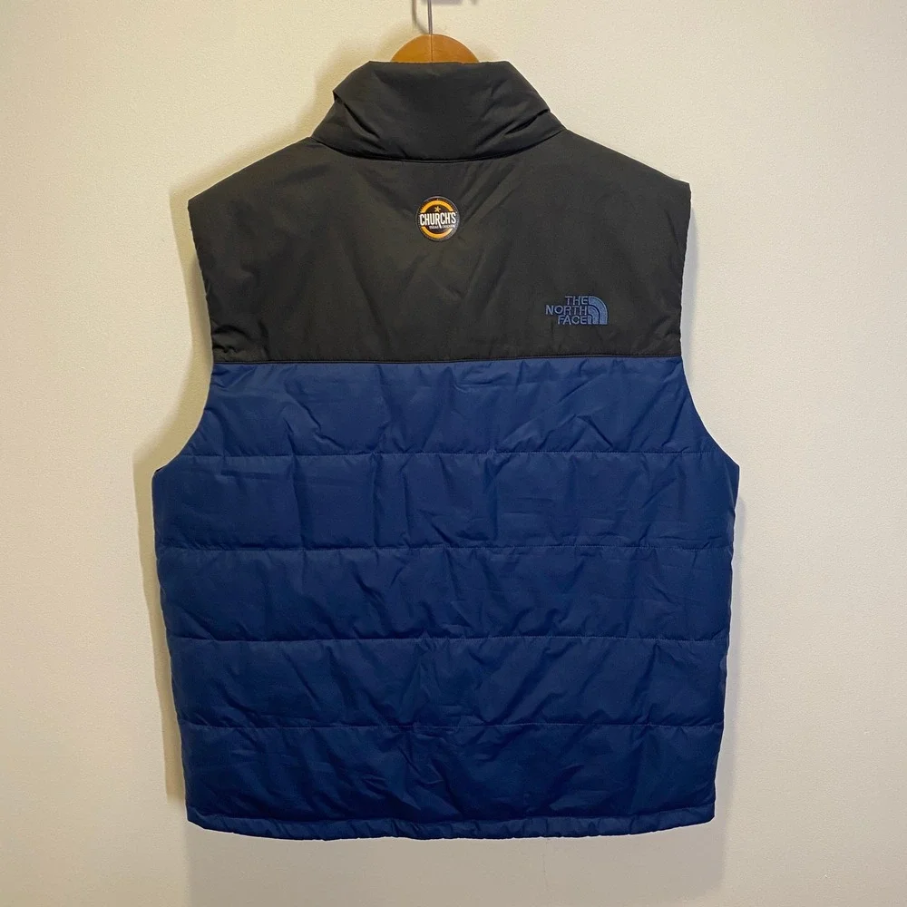The North Face Everyday Insulated Vest Mens Large Blue NWT Company Logo on back)